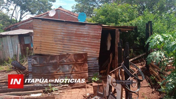 UN SUEÑO DE LA CASA DIGNA PARA DON ROLÓN DE SAN JUAN DEL PARANÁ.