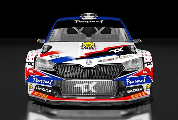 Imponente luce el Skoda Rally2 de Zaldívar - Automovilismo - ABC Color