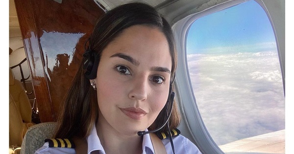 Ana Paula Céspedes, la gran piloto de 23 años