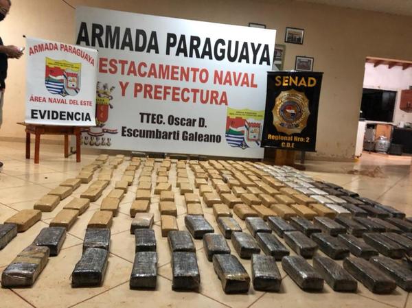 Detectan carga de marihuana en la zona del lago Itaipú - Megacadena — Últimas Noticias de Paraguay