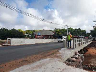 Habilitan al tránsito puente sobre la Avenida San Antonio | .::Agencia IP::.