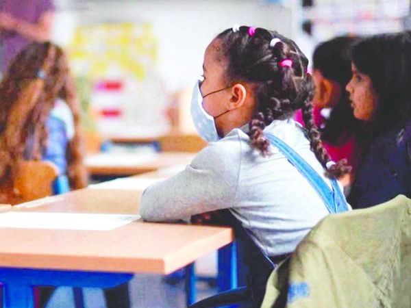Niños de  3 años deberán usar tapabocas en aulas
