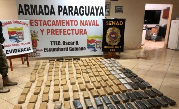 HOY / Incautan más de 186 kilos de marihuana prensada en Ciudad del Este