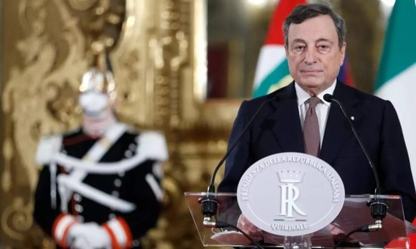 Mario Draghi es el nuevo primer ministro de Italia