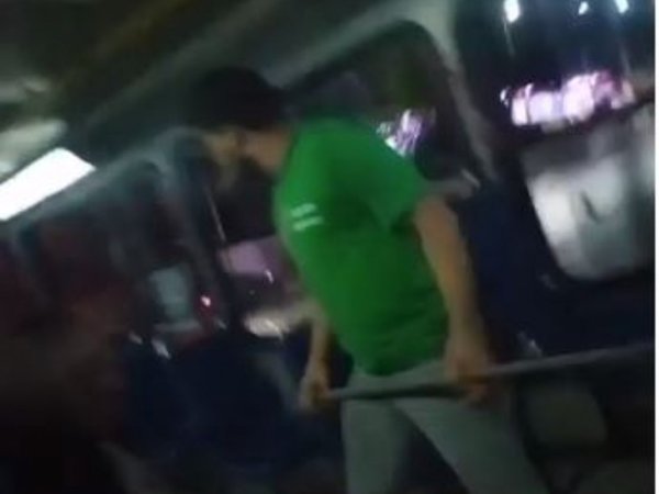 Pasajero fue golpeado por chofer de micro