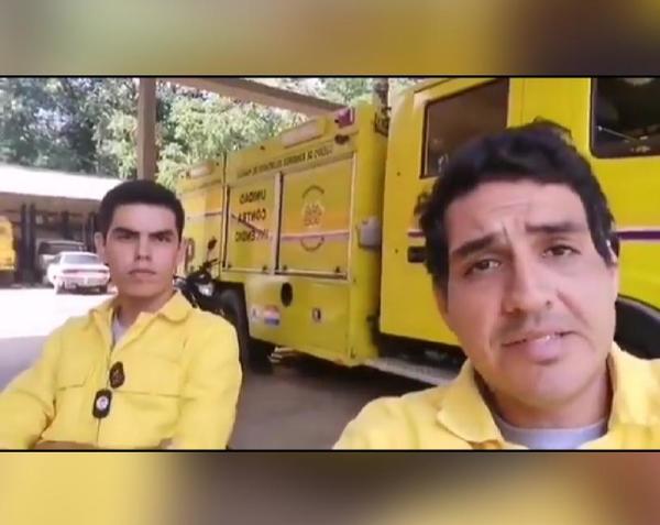 Bernardo Araujo, el joven bombero de 19 años que perdió su trabajo por llegar tarde tras incendio en Petropar - Megacadena — Últimas Noticias de Paraguay