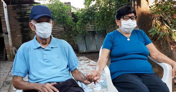 En San Pedro, una pareja cumple 59 años de casados