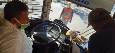 Constatan que choferes del transporte público no cuentan con seguro de IPS - Nacionales - ABC Color