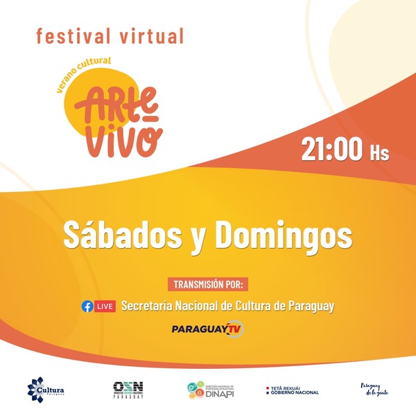Este sábado se estrenará el Festival Virtual Arte Vivo – Verano Cultural 2021 - ADN Digital
