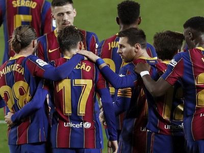 Doblete de Messi, doblete de Trincao, goleada del Barcelona
