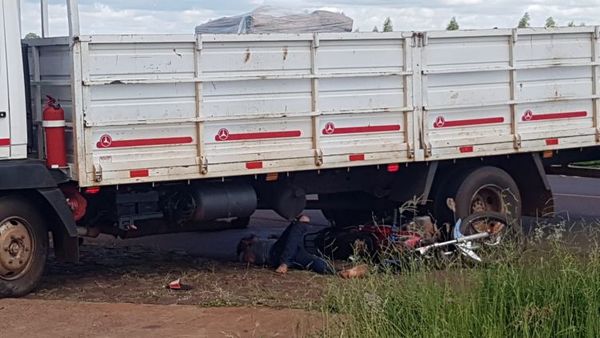 Reportan aparatoso accidente sobre la ruta 5, en Pedro Juan Caballero.