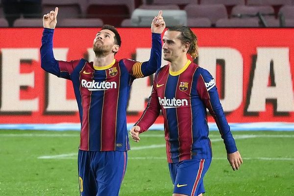Doblete de Messi en goleada del Barcelona - Fútbol - ABC Color