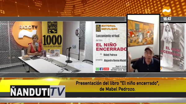 Presentan el libro “El niño encerrado”, de Mabel Pedrozo | Ñanduti