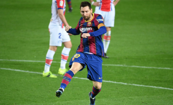 HOY / Barça golea y Messi llega a 601 goles en España