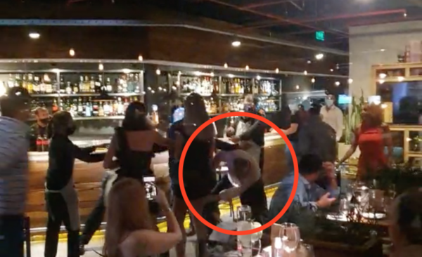 HOY / La pelada de su vida: sacan del bar a Villamayor a puñetazos