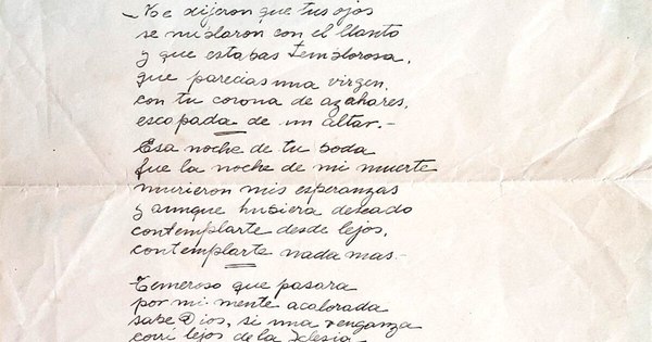 La Nación / “‘Muñeca’, una carta y una boda gris”