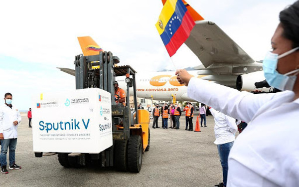 Llegaron las primeras dosis de la vacuna Sputnik V a Venezuela | .::Agencia IP::.