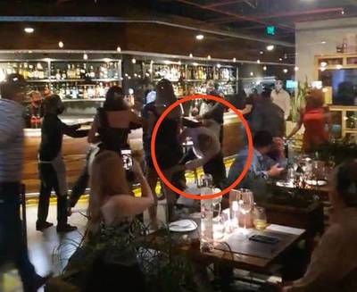 Escrachan a Villamayor en un restaurante y fue sacado a los empujones - ADN Digital
