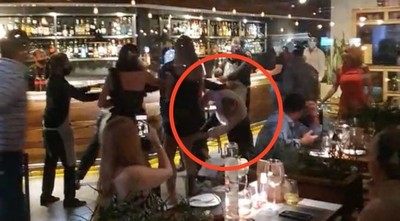 La pelada de su vida: sacan del bar a Villamayor a puñetazos - Noticiero Paraguay