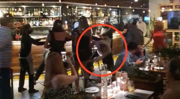 Sacan de un restaurant a golpes al Jefe de Gabinete de Marito a puñetazos