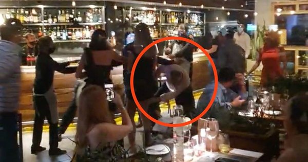 La Nación / Villamayor desmintió que haya querido golpear primero y dijo que analiza elevar una denuncia