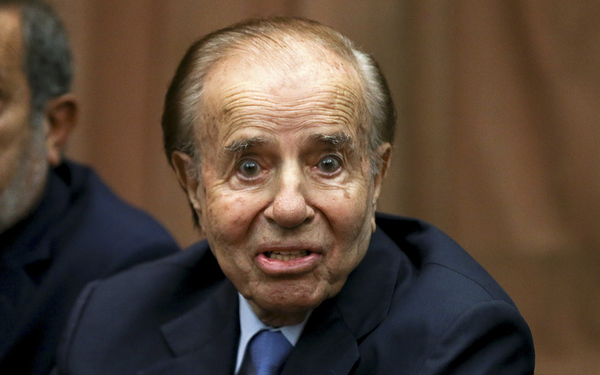 Velarán hoy a Carlos Menem en el Congreso Nacional | El Independiente