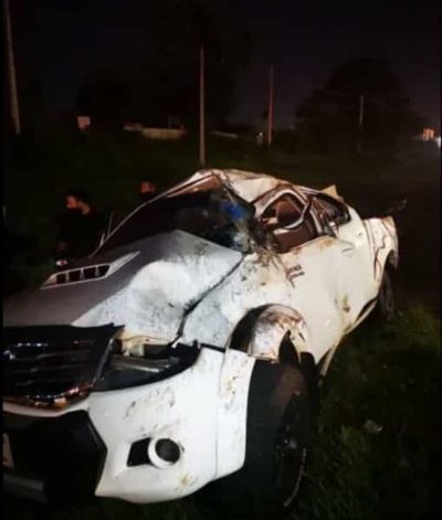 Joven muere tras aparatoso vuelco