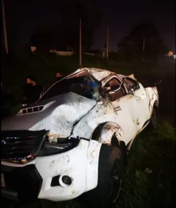Joven muere tras aparatoso vuelco