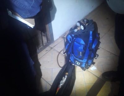 Delincuentes ingresan a un local para robar y se encuentran con la caja fuerte vacía