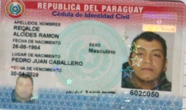 Accidente de tránsito con derivación fatal en Pedro Juan Caballero