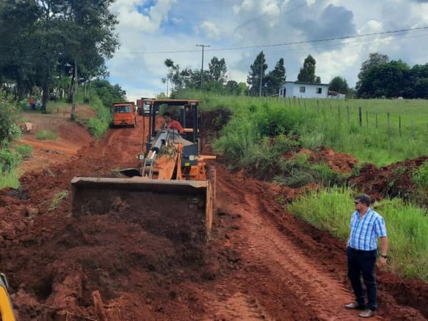 En Juan E.  O’Leary reclaman por la construcción de asfaltados