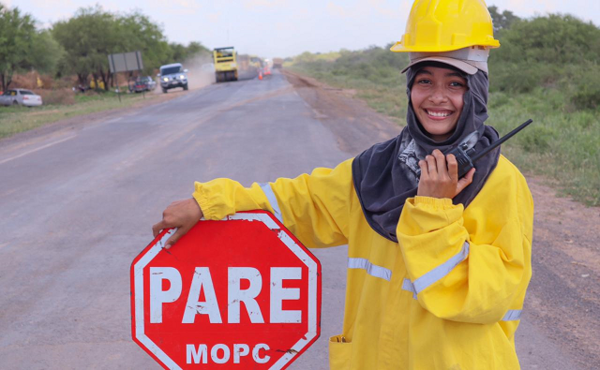 Más de 1.200 personas trabajan de manera directa en obras de la ruta Transchaco | .::Agencia IP::.
