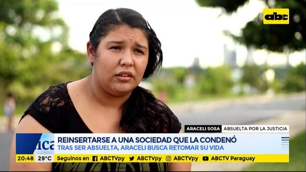 Araceli Sosa: reinsertarse a una sociedad que la condenó - Periodísticamente - ABC Color