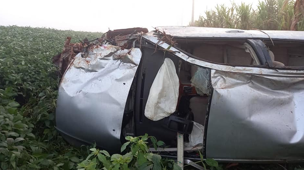 Tres muertos en accidente de tránsito en Salto del Guairá - Noticiero Paraguay