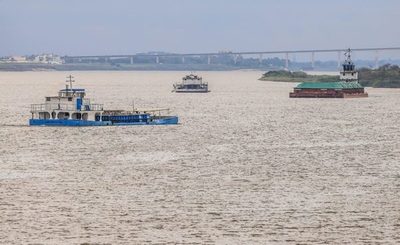 Río Paraguay con nivel óptimo de navegación de Asunción hacia el sur del país | OnLivePy