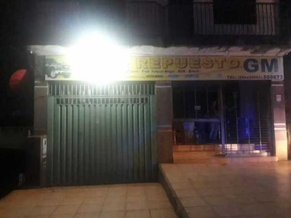 Bandidos ingresaron para robar y se encontraron con una caja fuerte vacía