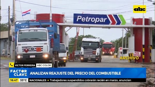 Analizan reajuste del precio del combustible - Factor Clave - ABC Color