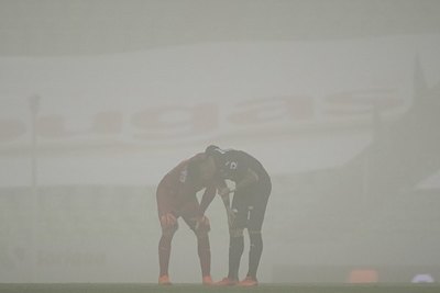 La impresionante tormenta de arena que azotó el estadio del Santos