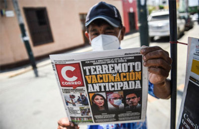 Perú: 487 se aprovecharon de sus cargos para recibir secretamente dosis contra el Covid-19