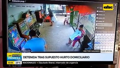 Detenida tras supuesto hurto domiciliario en casa de Tito Torres - ABC Noticias - ABC Color