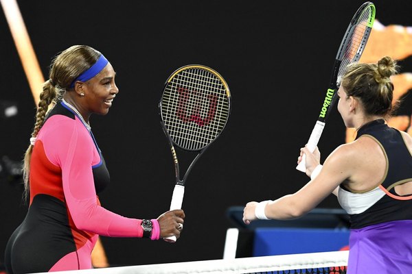 Serena Williams derrota a Halep y se cita con Osaka en 'semis'