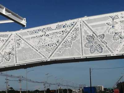Contraloría: detalle del "ñandutí" de la pasarela de oro costó G 2.700 millones - ADN Digital