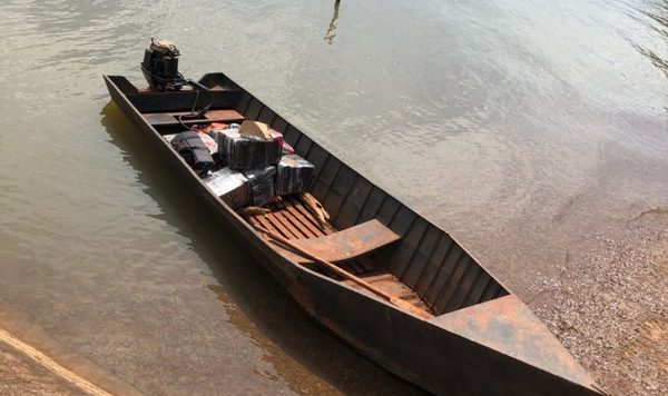 Decomisan MARIHUANA que cruzo por el LAGO DE ITAIPU