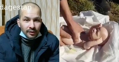 Hombre encuentra muñecos en la tumba de sus hijos: su esposa simuló estar embarazada de gemelos - C9N