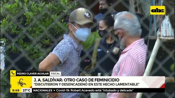 Un nuevo caso de feminicidio en J. Augusto Saldívar - ABC Noticias - ABC Color