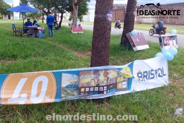 ¡Cuánta soberbia Daniel!: conocida firma comercial ocupa sin autorización espacios públicos ante falta de ventas