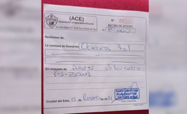 Pago de “aportes voluntarios” no puede condicionar inscripciones