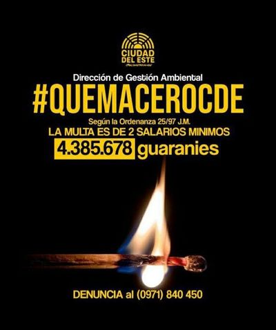Persiste la inconsciencia de quema de basura - ABC en el Este - ABC Color