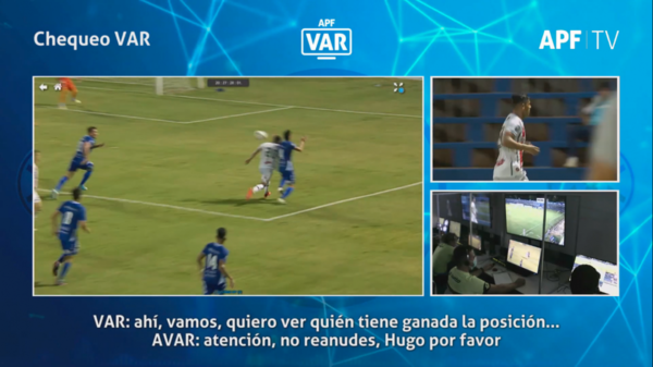 'Tiene ganada la posición': así sancionaron el penal en Sol-River