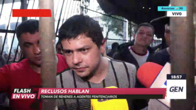HOY / Presos amotinados en Tacumbú piden "igualdad de condiciones" y exigen presencia de la ministra de Justicia